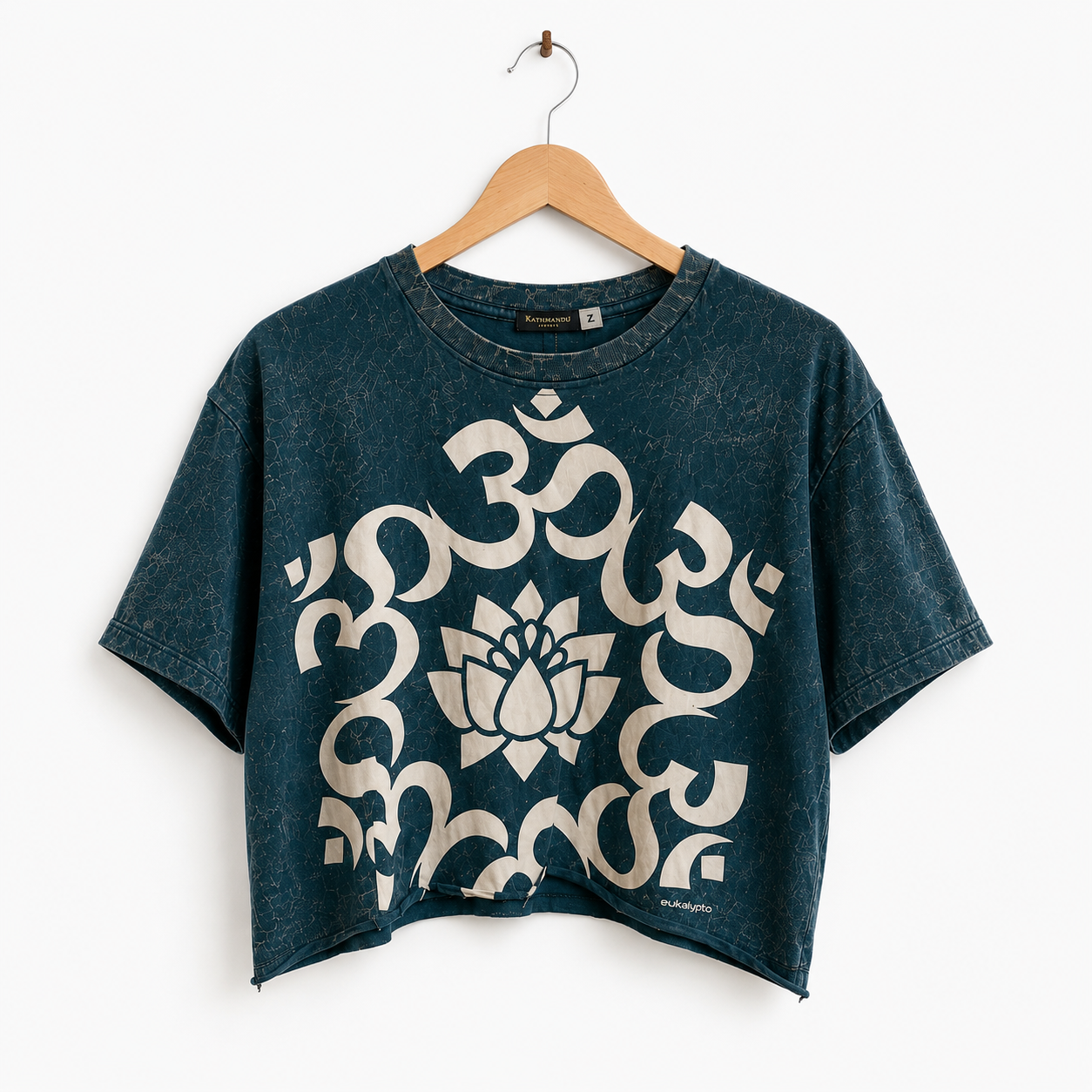 Lotus Vintage Crop Tee