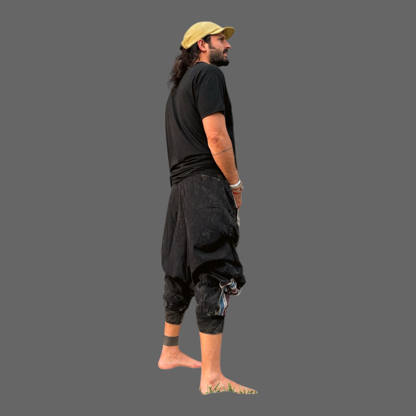 BOHEMIAN PATCHWORK UNISEX HAREM PANTS
