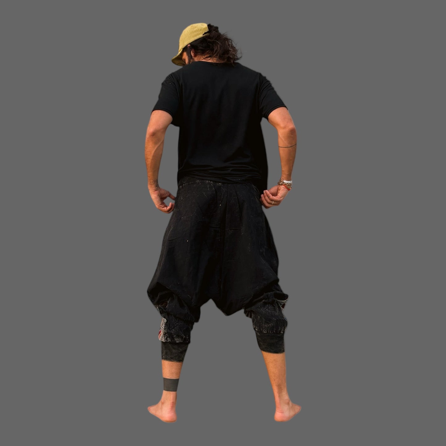 BOHEMIAN PATCHWORK UNISEX HAREM PANTS