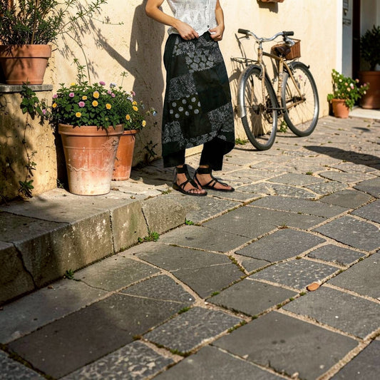 BOHEMIAN PATCHWORK PALAZZO PANTS