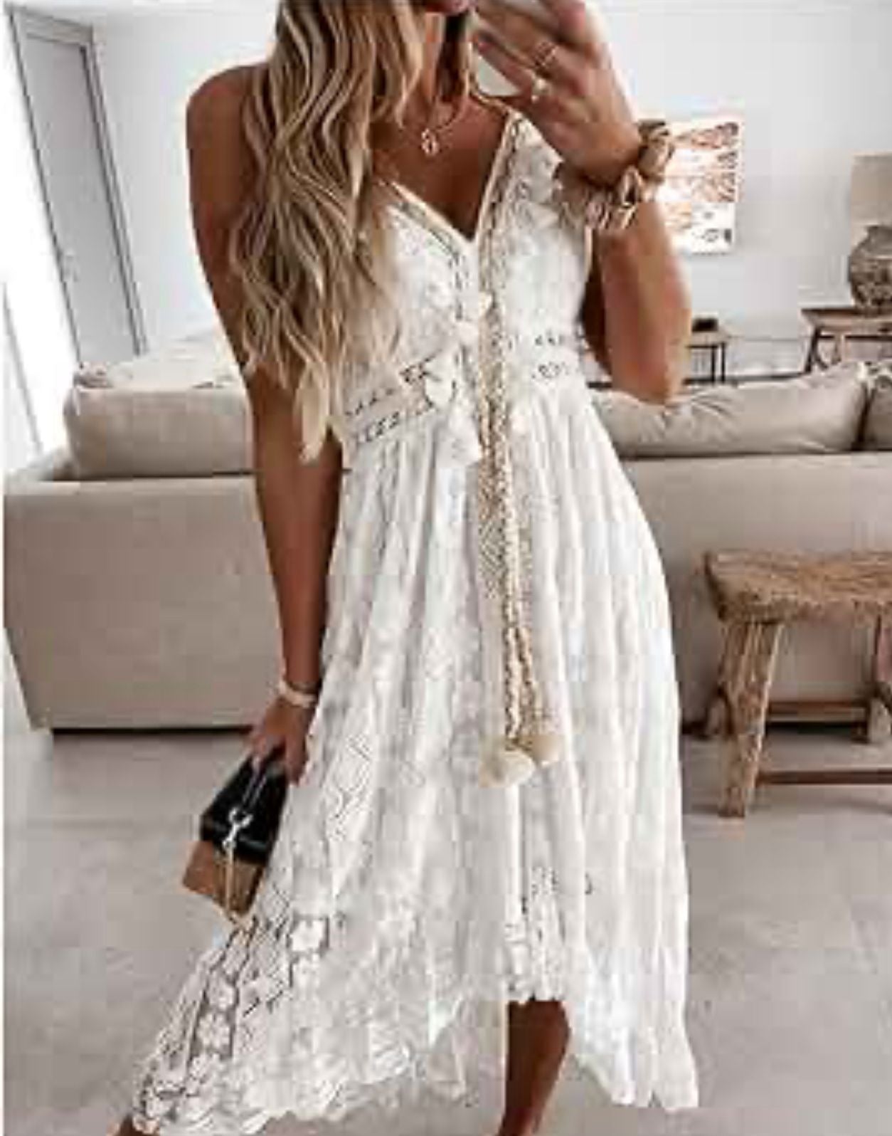 DREAMY LACE BOHO DRESS